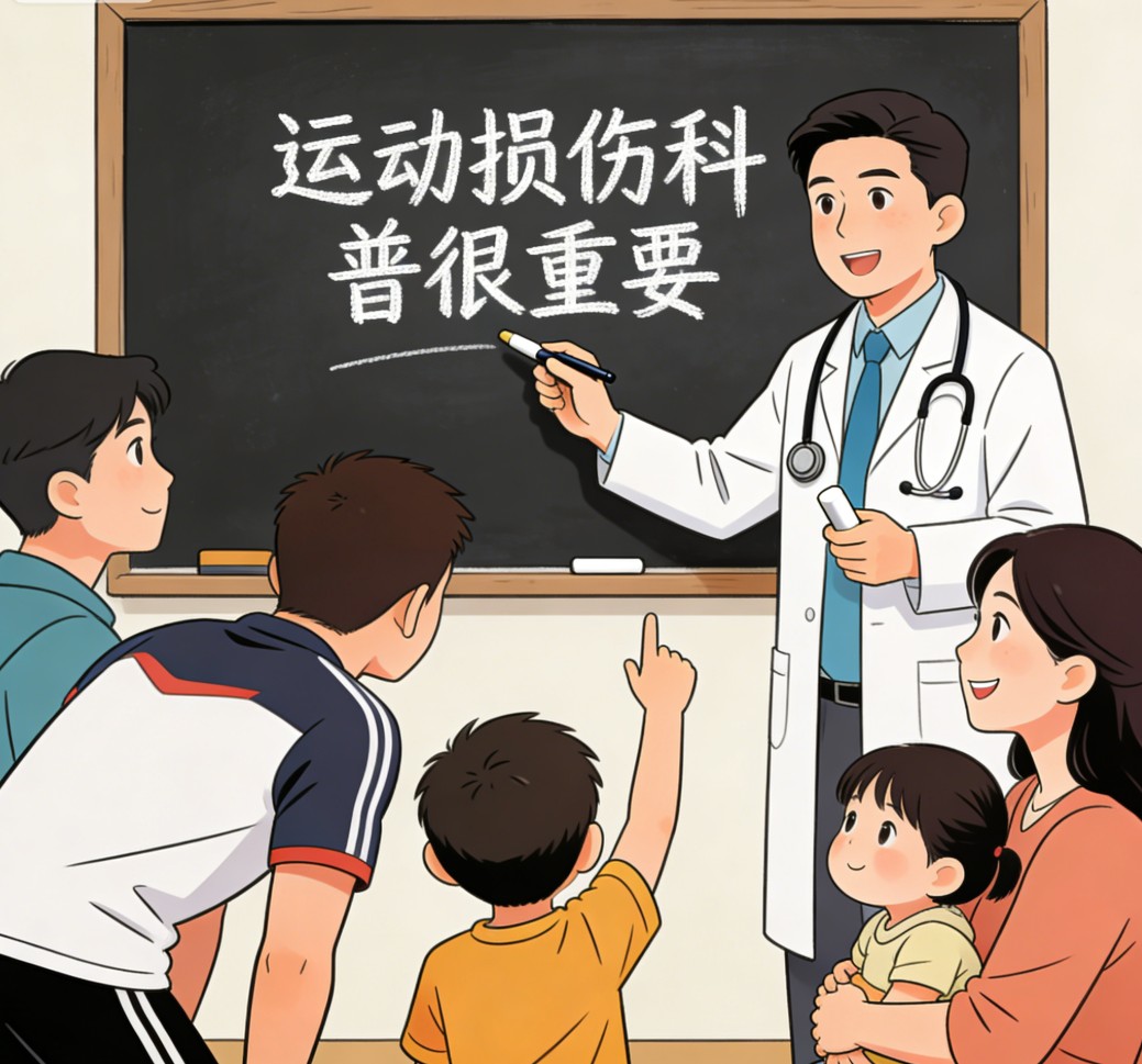 运动损伤科普图